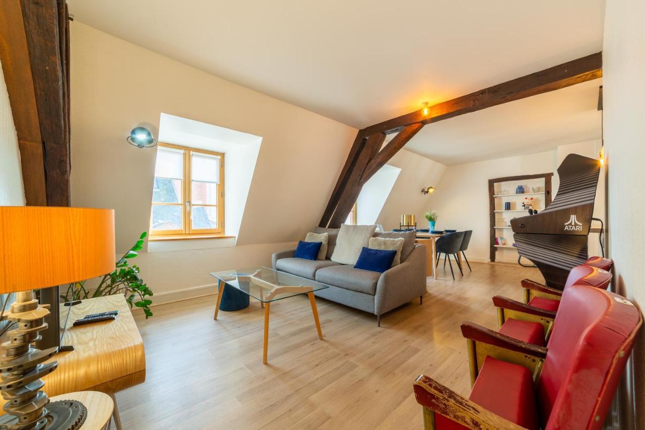 Happy Loft - Centre Historique + Parking Prive Apartamento Blois Exterior foto